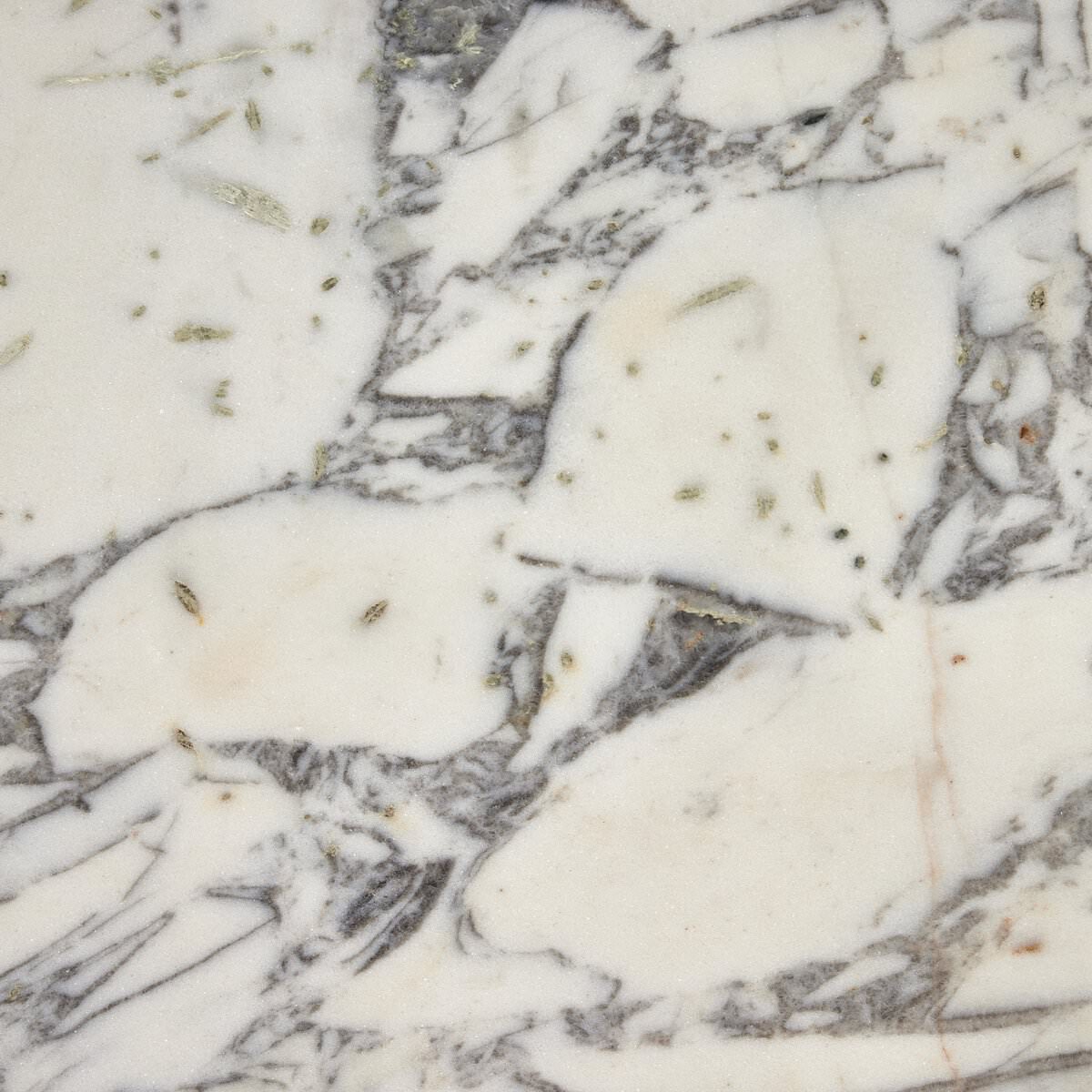 Table d'appoint Sophie de Four Hands en marbre blanc veiné