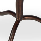 Table d'appoint Sophie de Four Hands en marbre blanc veiné