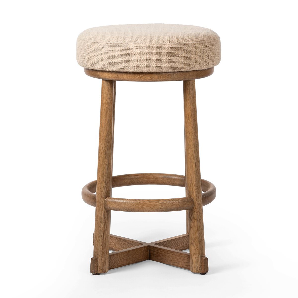 Tabouret de bar pivotant Staria de Four Hands, coloris Sable Saxon