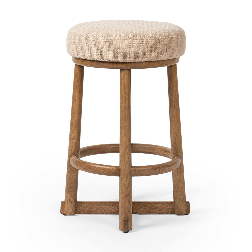 Tabouret de bar pivotant Staria de Four Hands, coloris Sable Saxon