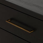 Table de chevet Four Hands Suki en noir bruni