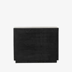 Table de chevet Four Hands Suki en noir bruni