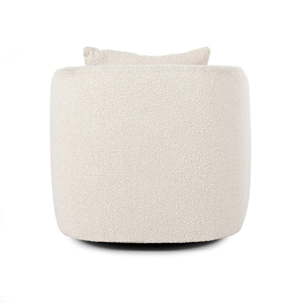 Fauteuil pivotant Topanga de Four Hands, coloris Knoll Natural