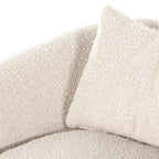 Fauteuil pivotant Topanga de Four Hands, coloris Knoll Natural