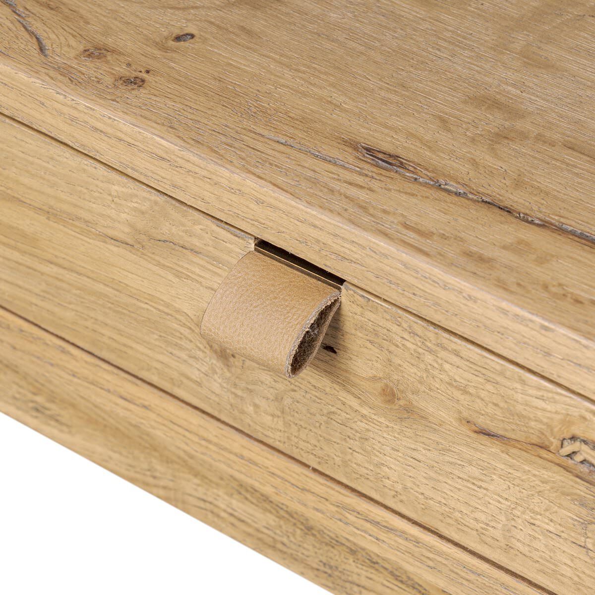 Bureau d'écriture Four Hands Tula en placage de chêne vieilli