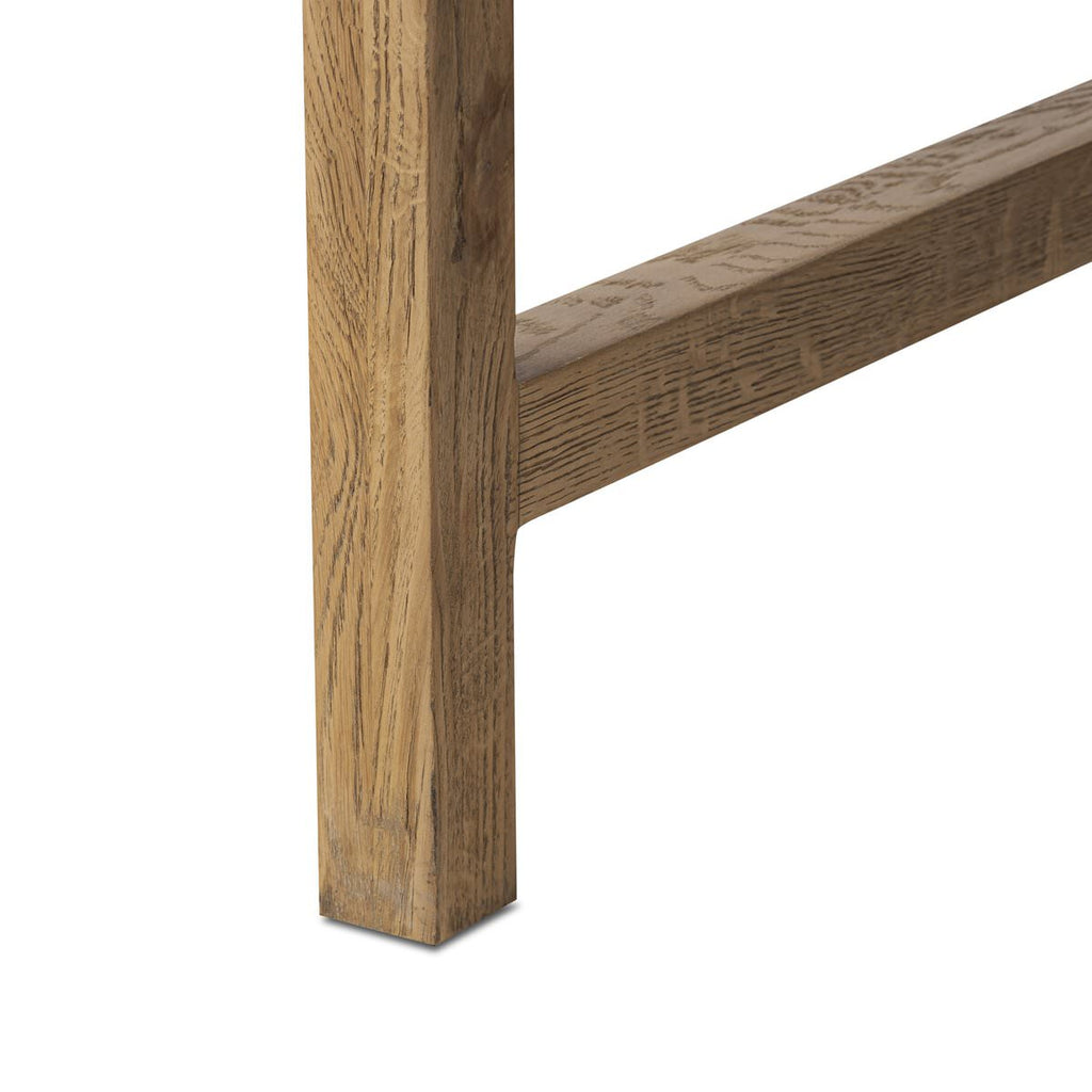 Bureau d'écriture Four Hands Tula en placage de chêne vieilli