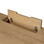 Bureau d'écriture Four Hands Tula en placage de chêne vieilli