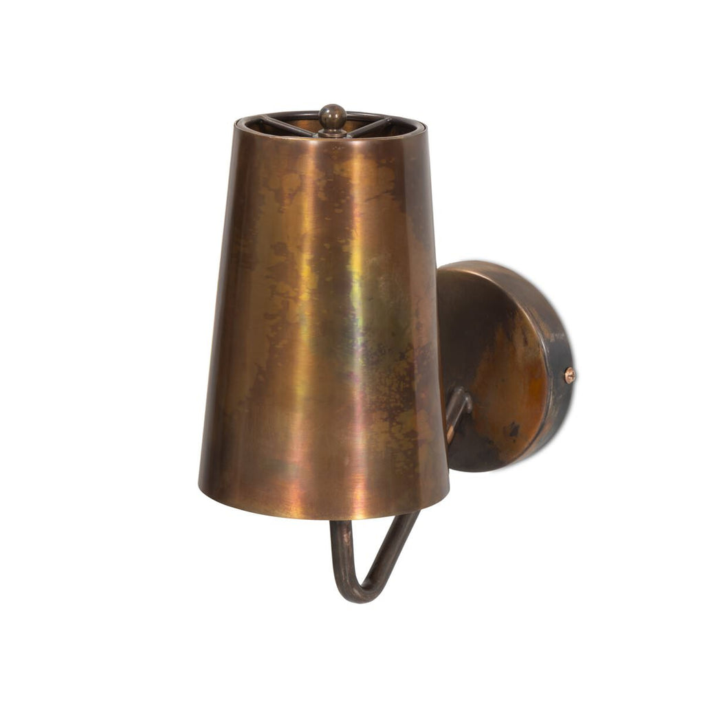 Applique murale Four Hands Vincennes en finition délavée à l'acide irisée