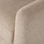 Fauteuil inclinable Four Hands Wallen couleur Nova Taupe