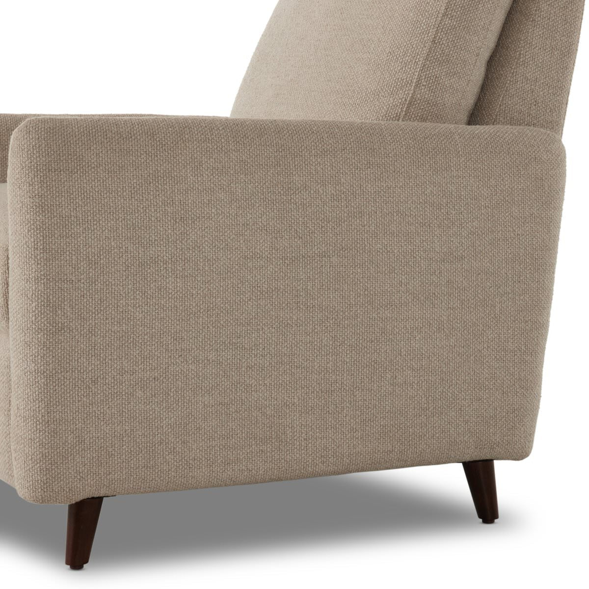 Fauteuil inclinable Four Hands Wallen couleur Nova Taupe