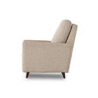 Fauteuil inclinable Four Hands Wallen couleur Nova Taupe