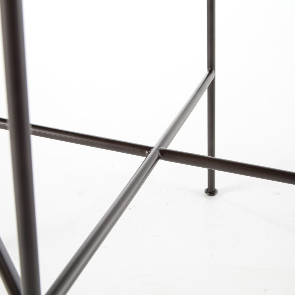 Tabouret de bar Four Hands Wharton en marron vieilli