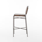 Tabouret de bar Four Hands Wharton en marron vieilli