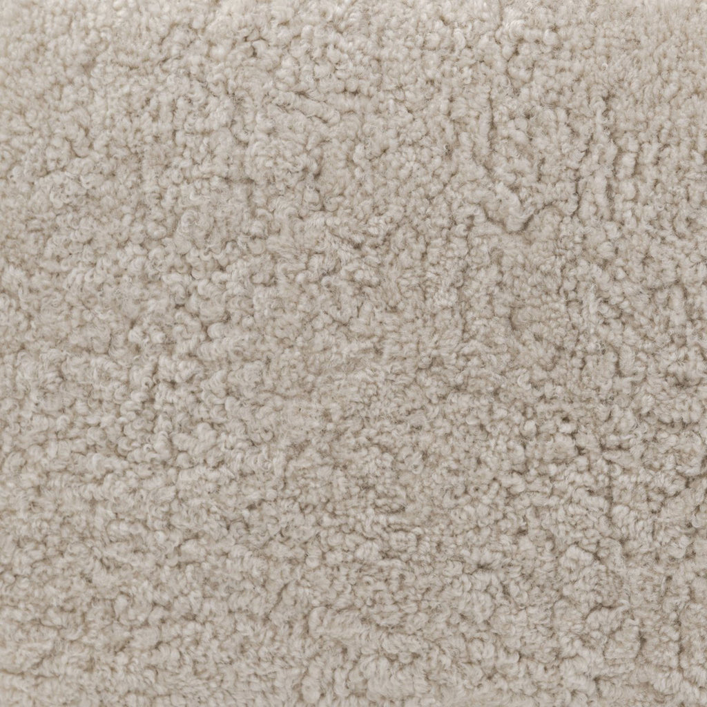 Banc d'appoint demi-châssis Amber Lewis x Four Hands en peau de mouton beige