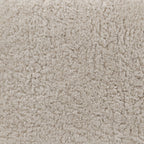 Banc d'appoint demi-châssis Amber Lewis x Four Hands en peau de mouton beige