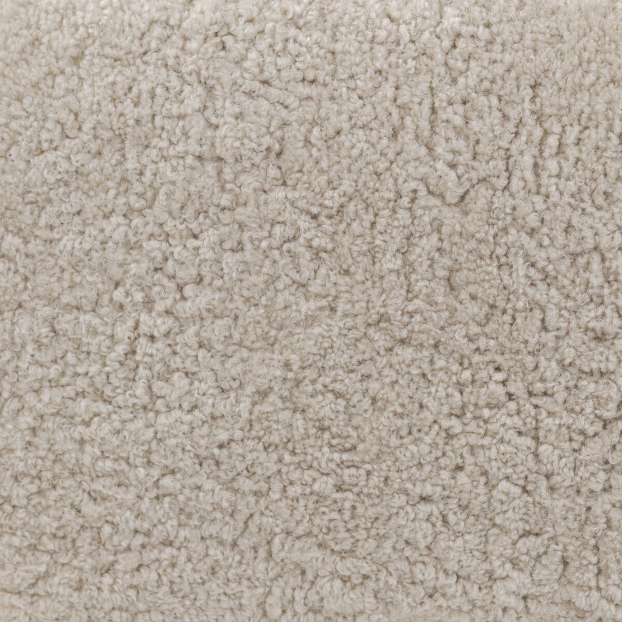 Banc d'appoint demi-châssis Amber Lewis x Four Hands en peau de mouton beige