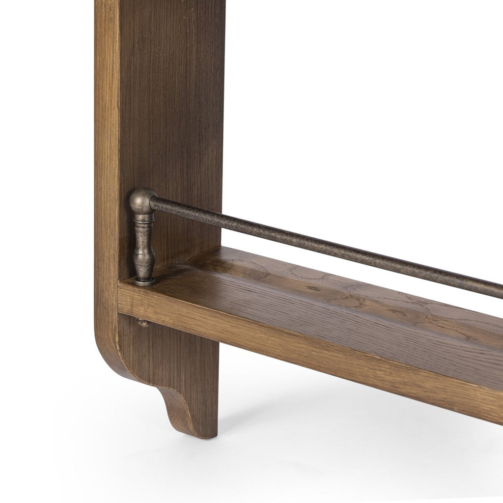 Porte-assiettes Amber Lewis x Four Hands Faria en fer vieilli