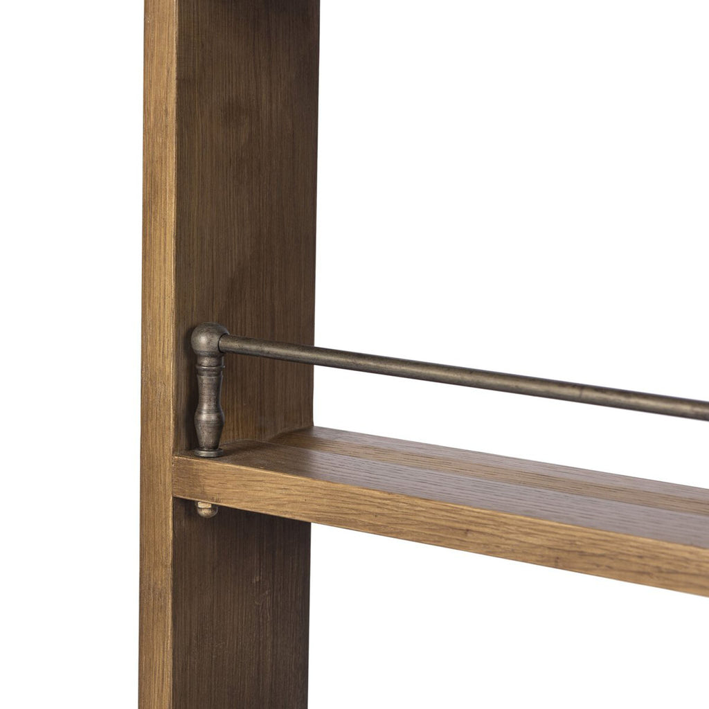 Porte-assiettes Amber Lewis x Four Hands Faria en fer vieilli