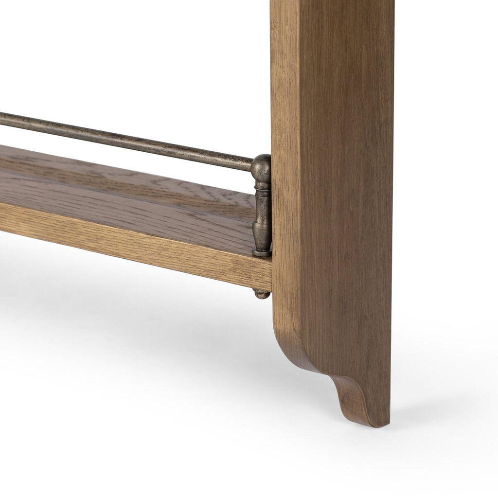 Porte-assiettes Amber Lewis x Four Hands Faria en fer vieilli