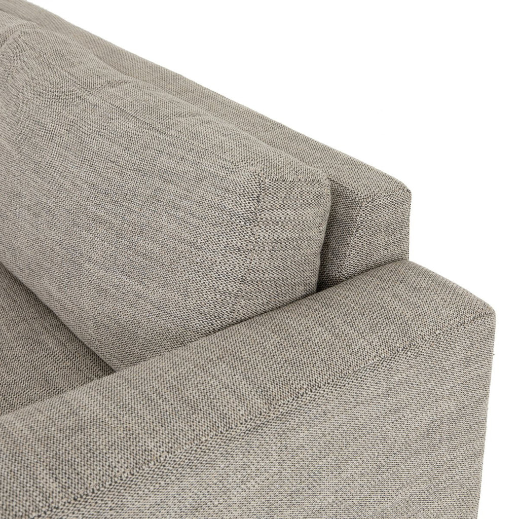 Canapé d'angle 3 pièces Four Hands Boone Small couleur Thames Coal