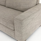 Canapé d'angle 3 pièces Four Hands Boone Small couleur Thames Coal