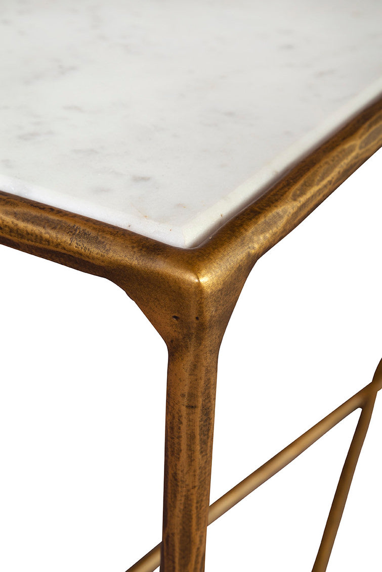 Table console en marbre Marisol