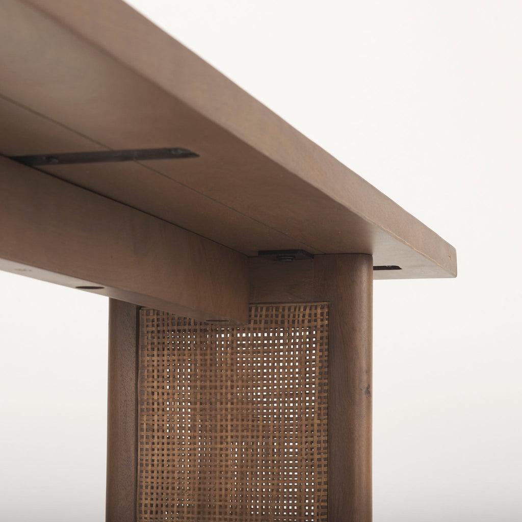 Console Georgia en finition Dark Wash