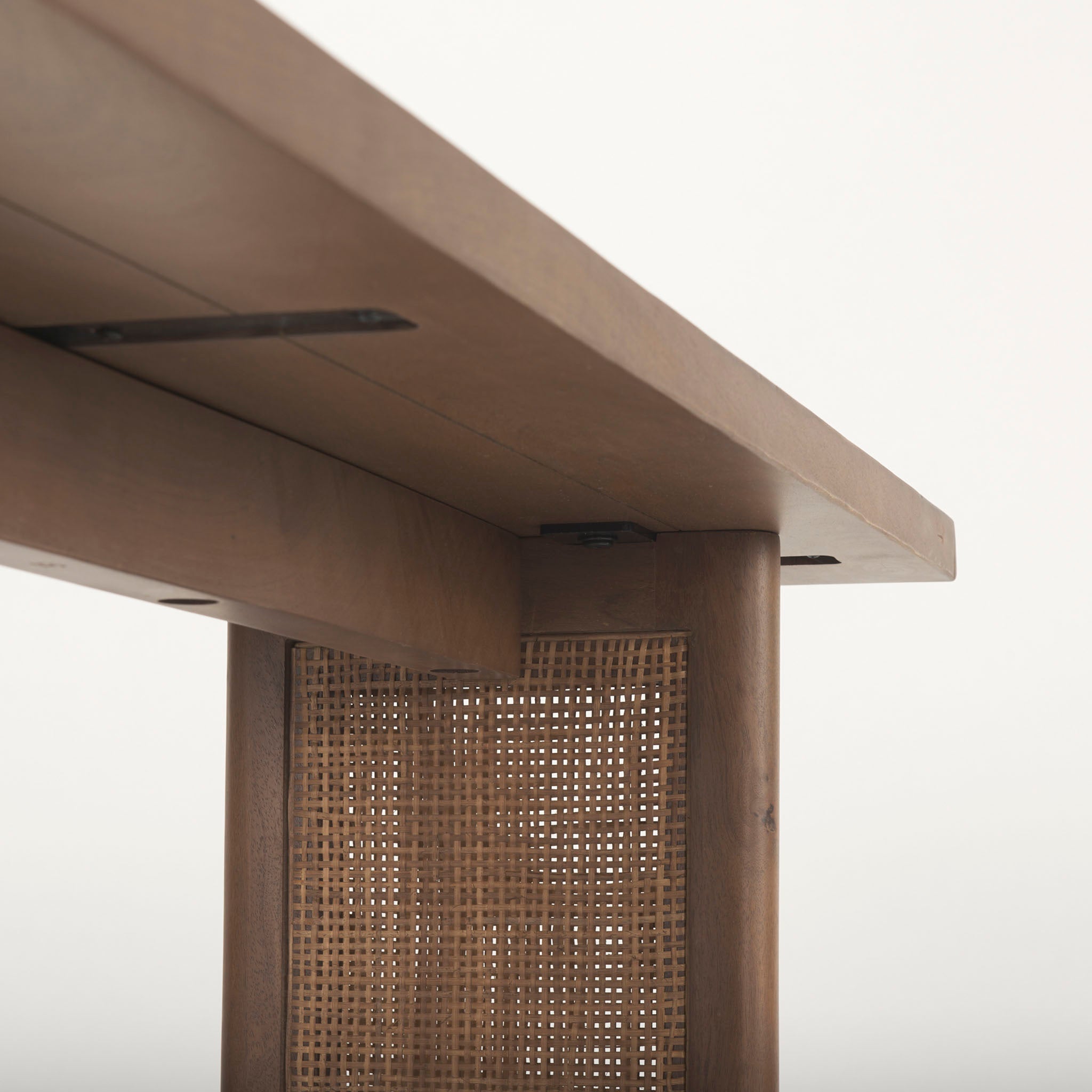 Console Georgia en finition Dark Wash