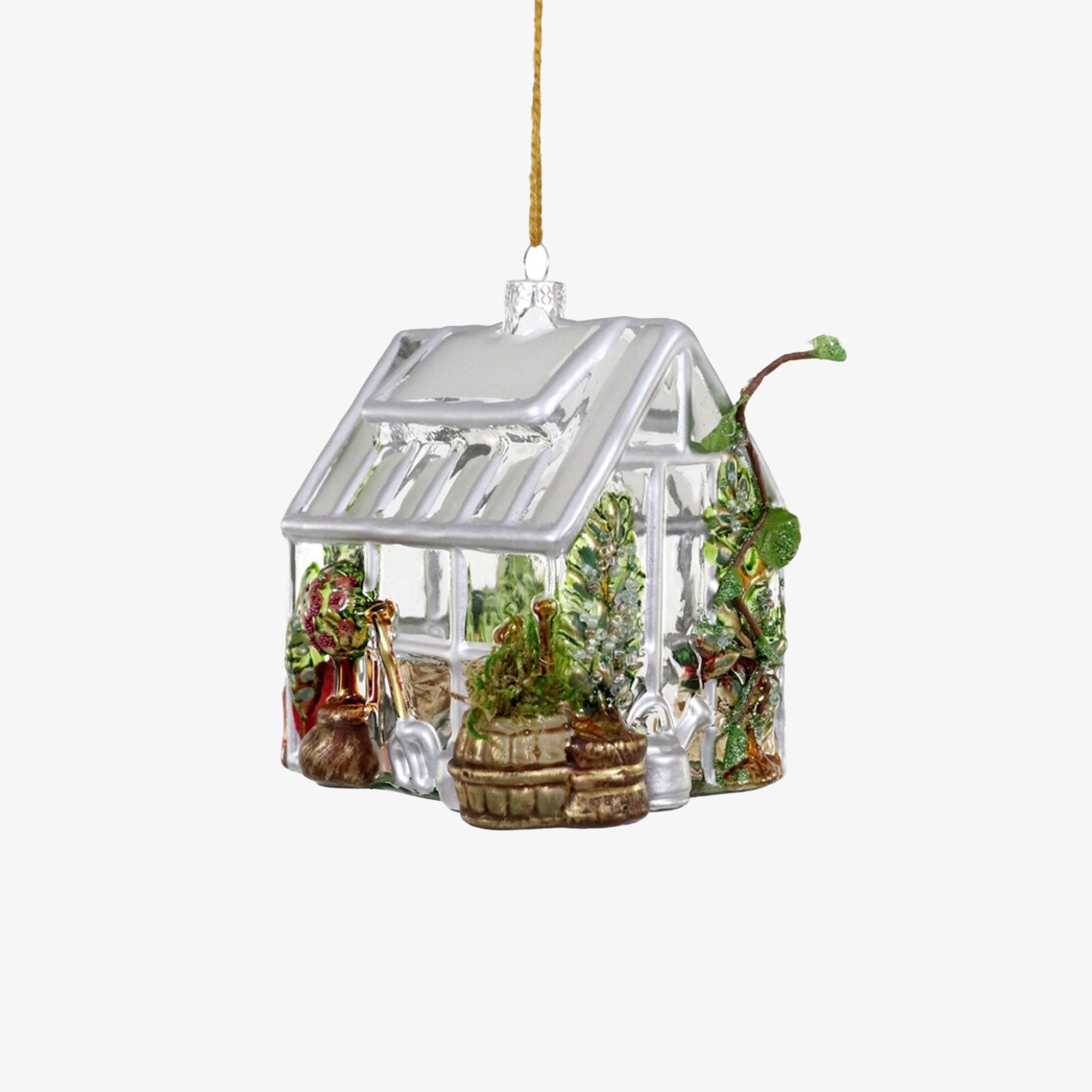 Ornement de serre en verre