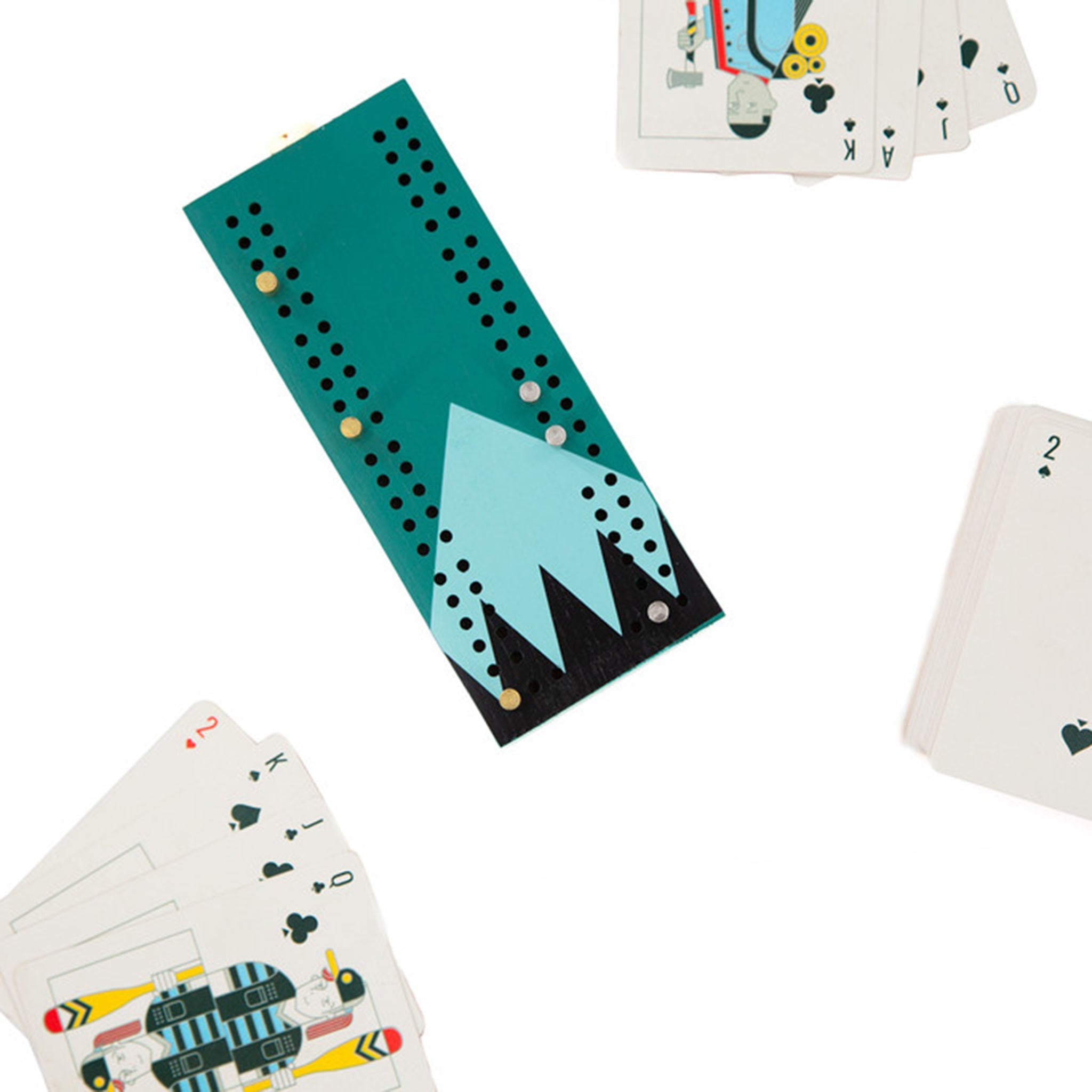 Cribbage de poche Sanborn Canoe Gooseberry 