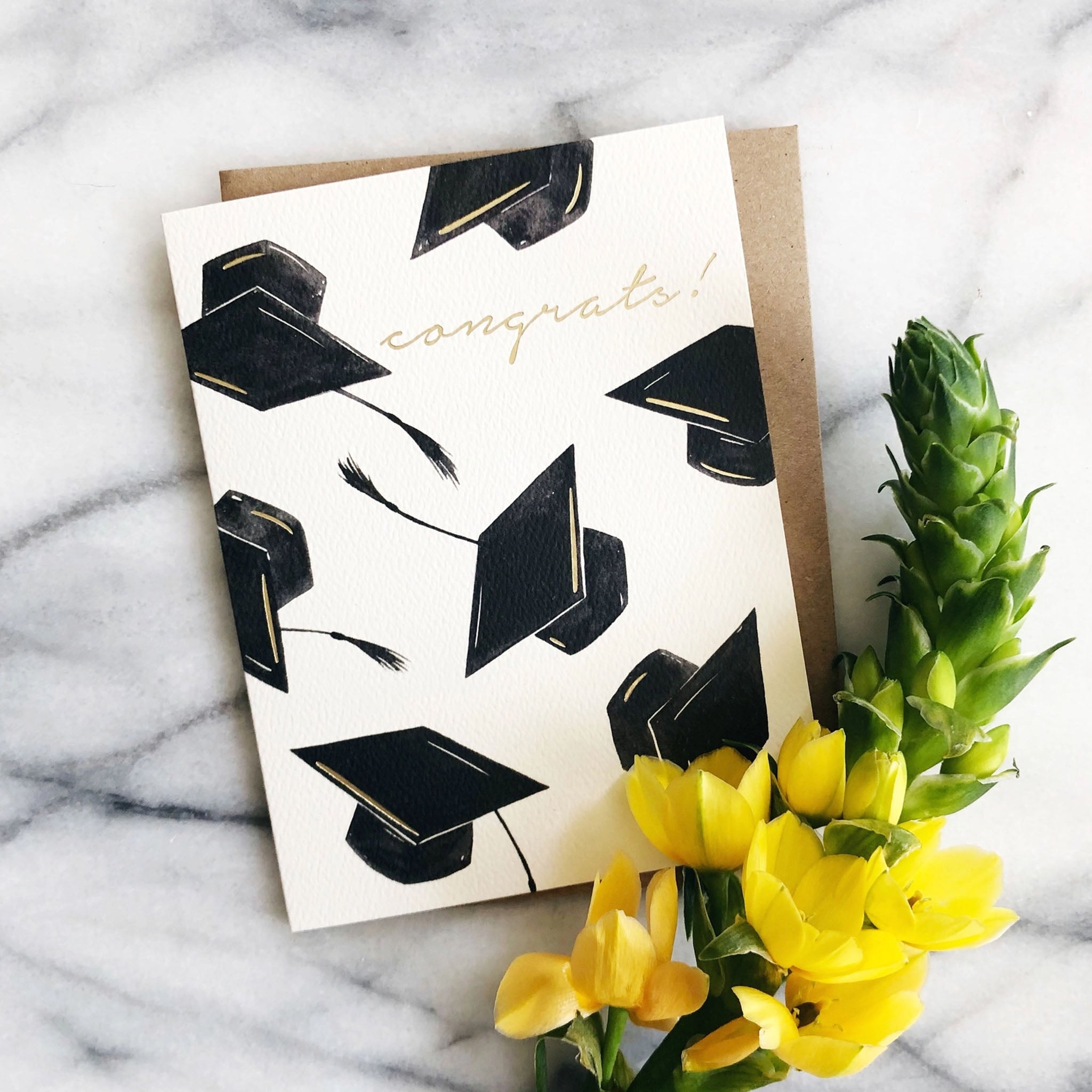 Carte de félicitations pour diplômés