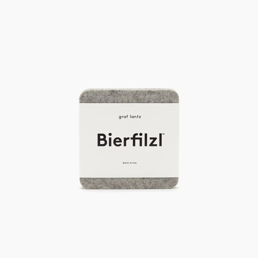 Ensemble de sous-verres carrés Graf Lantz en granit