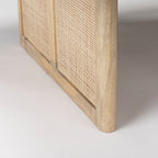 Table basse Georgia en blanc clair