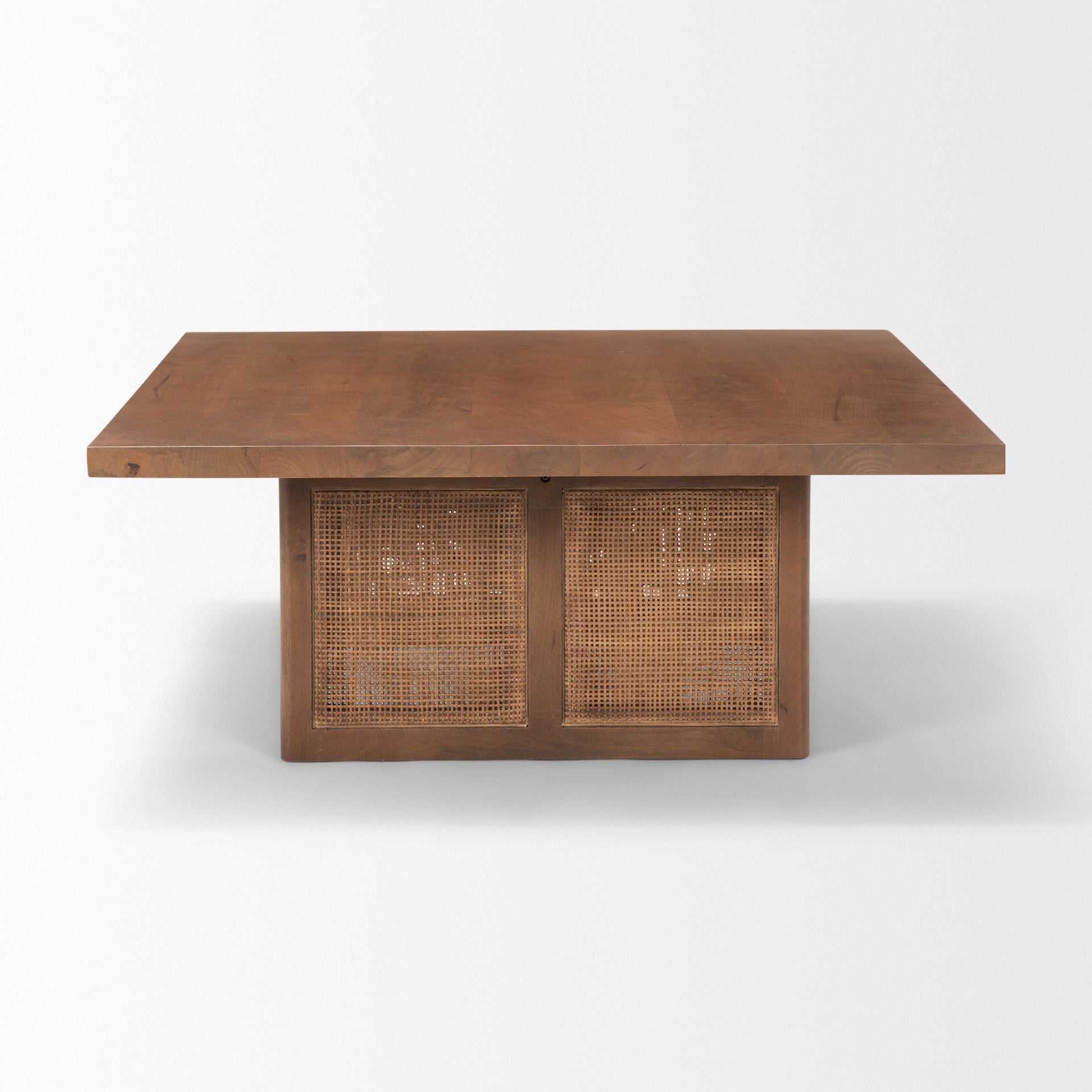 Table basse Georgia en finition délavée foncée