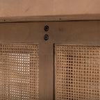 Table basse Georgia en finition délavée foncée