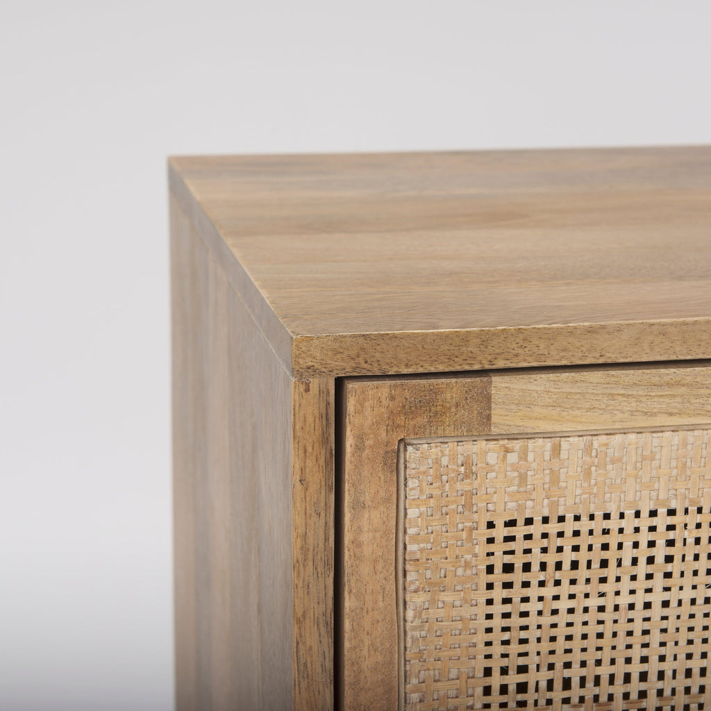 Meuble TV Georgia couleur blanc clair