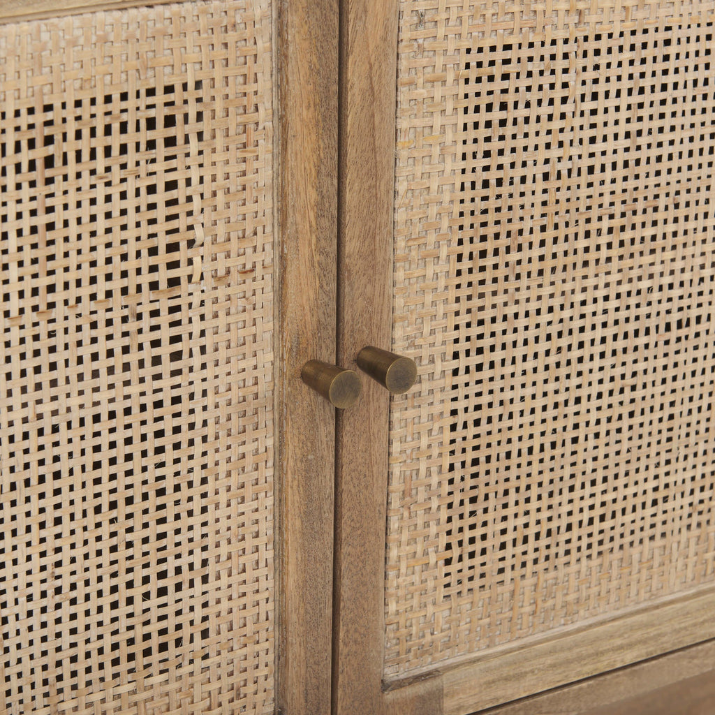 Meuble TV Georgia couleur blanc clair