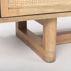 Meuble TV Georgia couleur blanc clair