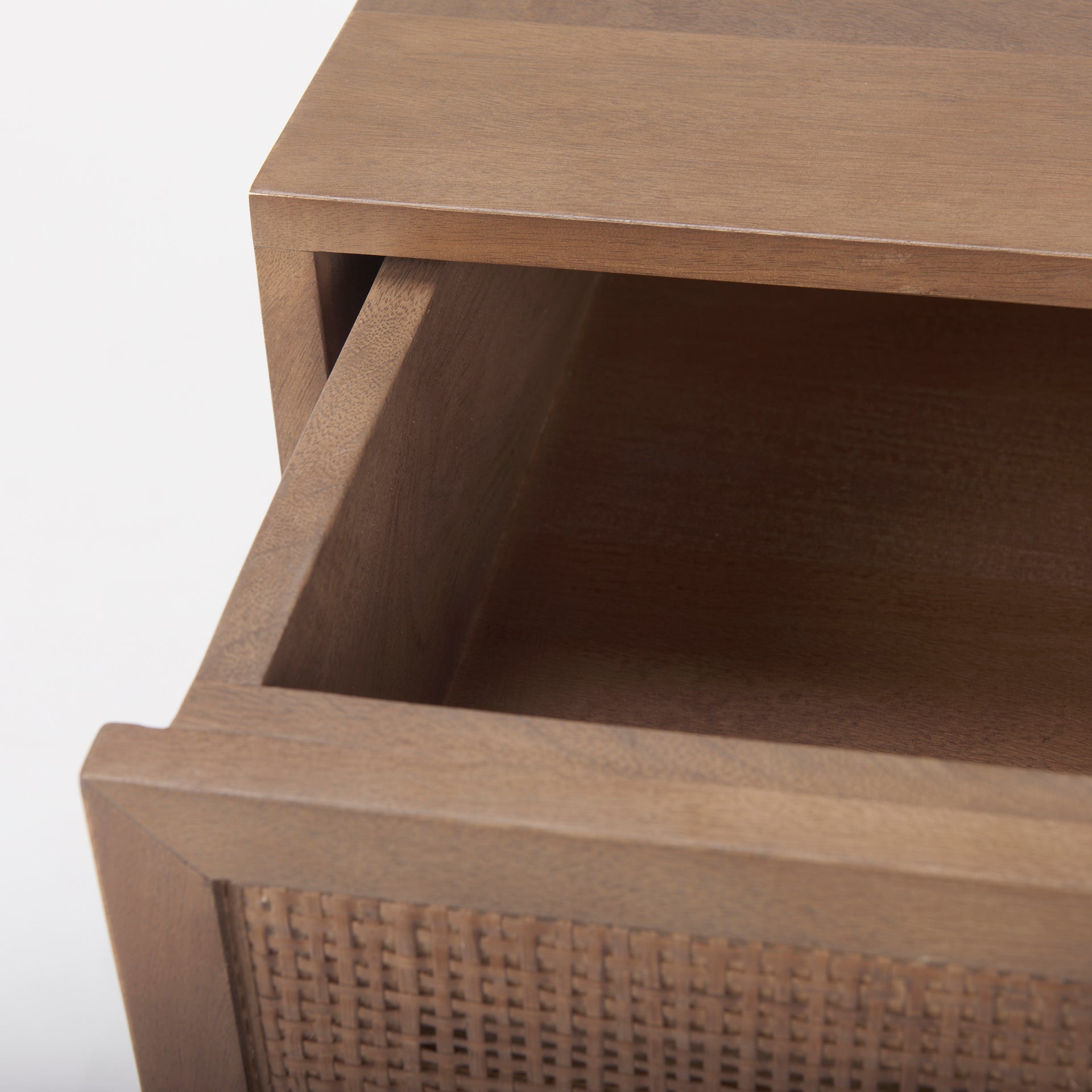 Table de chevet Georgia en délavage foncé