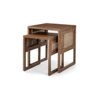 Tables gigognes Georgia couleur foncée