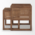 Tables gigognes Georgia couleur foncée