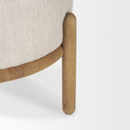 Tabouret Maya en teinte Light Wash