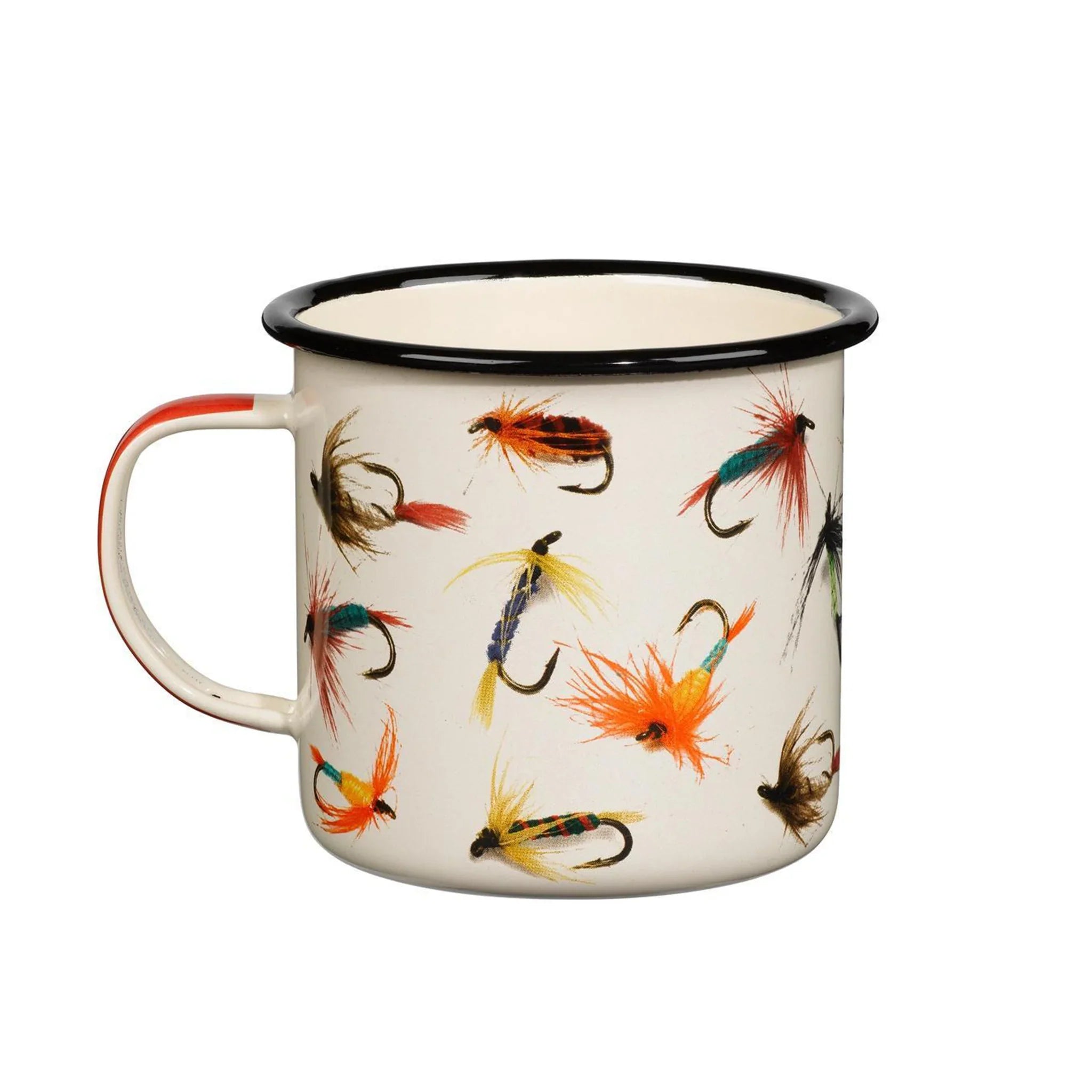 Mug émaillé pour la pêche à la mouche
