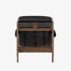 Fauteuil Halston Four Hands en noir Heirloom