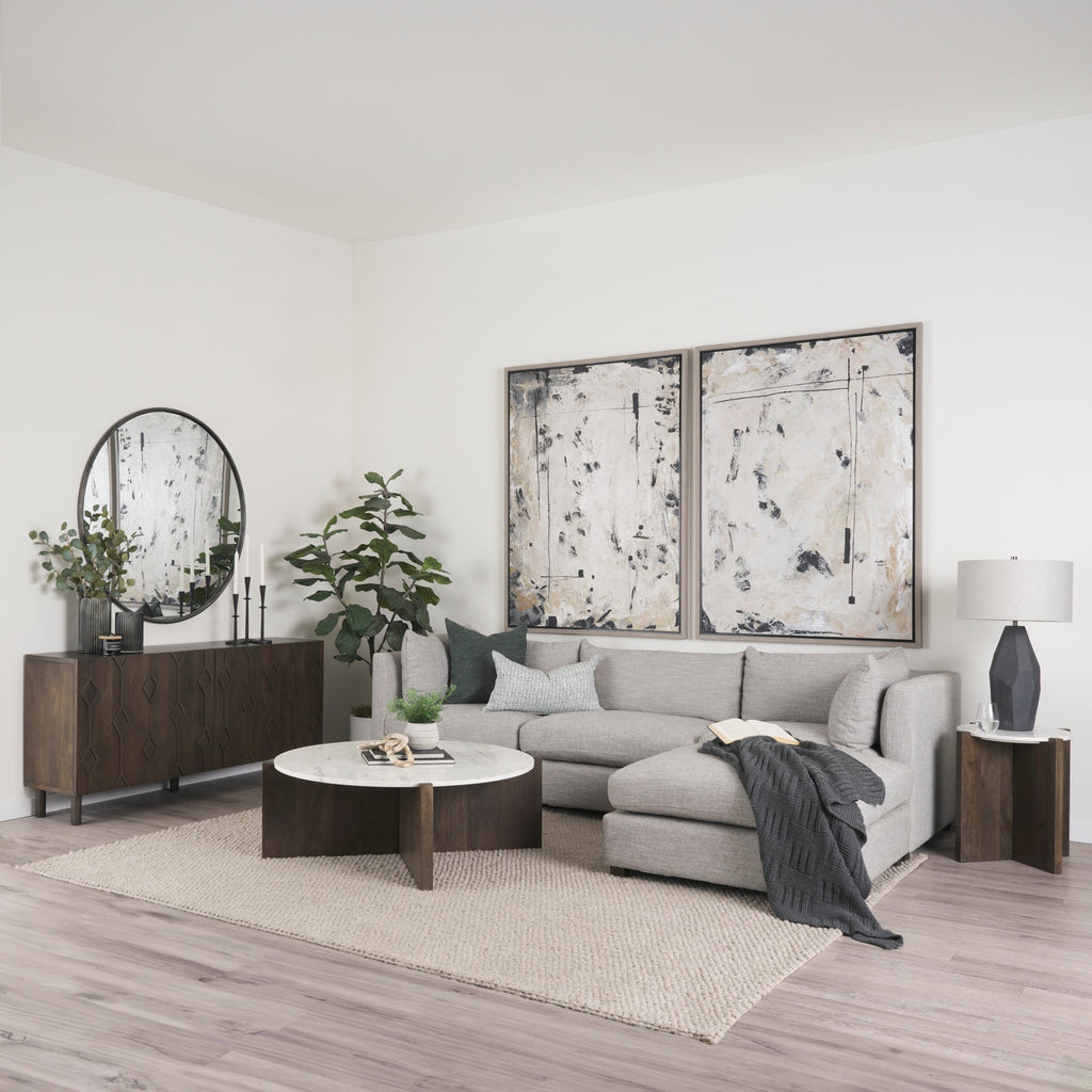 Buffet Essa 71 en finition délavée foncée