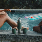 Gourde High Camp Parkside couleur vert cyprès