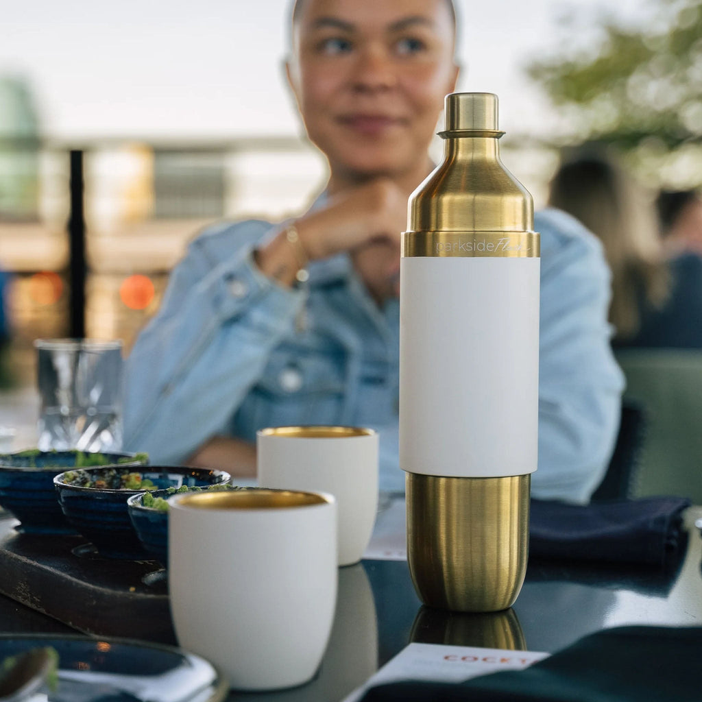 Gourde High Camp Parkside Sundown Edition couleur crème