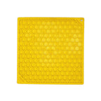 Tapis de léchage enrichi Emat à motif nid d'abeille