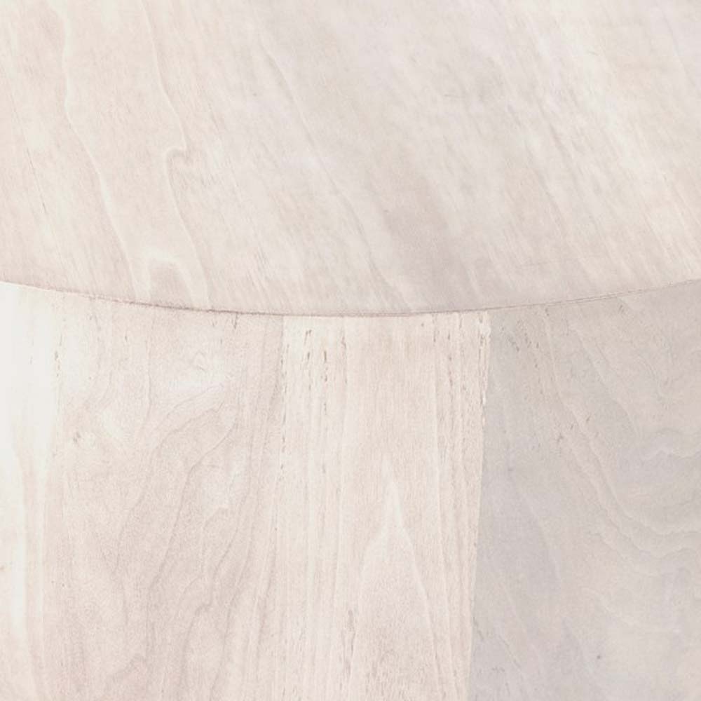 Table basse ronde Four Hands Hudson en noyer cendré