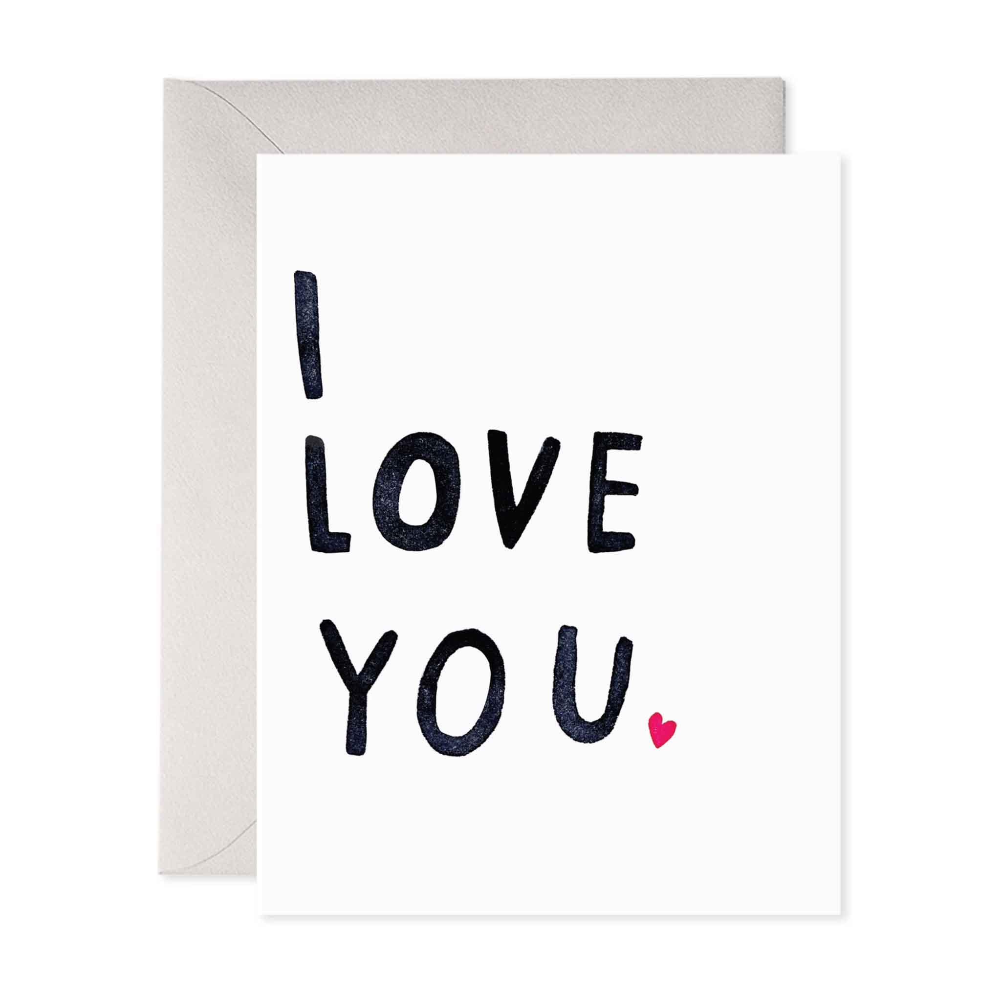 Carte de vœux « Je t'aime tellement »